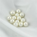 8mm Perfect Round Shell Perles Loose Large Hole Pearl Beads