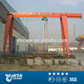 China trilho montado única viga 5 Ton Gantry Crane Design