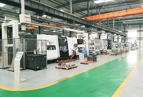 Hydraulic pump production line