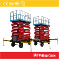 Scissor Lifting Mobile Platform