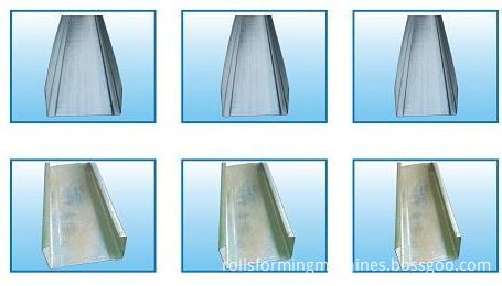 c-u channel roll forming machine