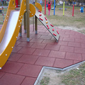 Outdoor Playground Colorful Rubber Bricks Flooring