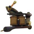 Iron Pedestal Damascus Steel Tattoo Machines