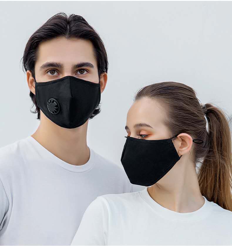 Reusable Anti Air Pollution Cotton Fabric Face Mask 6 Jpg