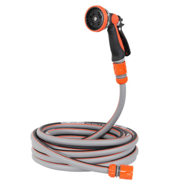 1/2 garden hose with spray gun