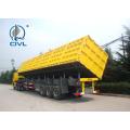 80ton 3 alxes side dump semi trailer