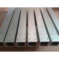 Revestimiento de polvo Perfil de aluminio perforado