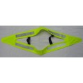 Yj-5009 Green Yellow Hi Vis Reflective Running Custom Safety Vest Clothes