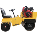 Low price double steel wheel road roller