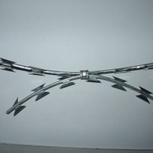 Galvanized Razor Barbed Wire/Concertina Barbed Wire