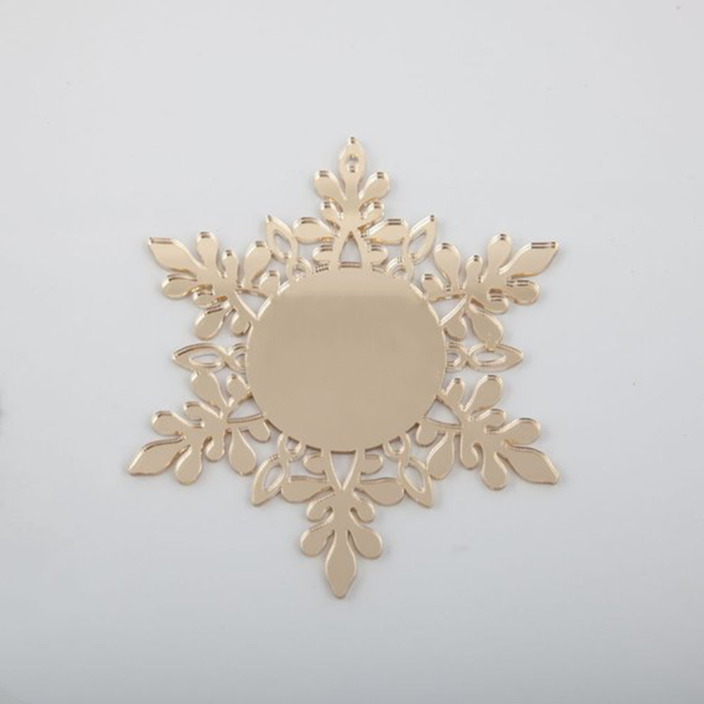 Custom Engraved Hanging Snowflake