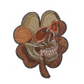 Rubber Cool Funny Badges Motorcycle Embroidery Patches