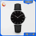 Quartz Stainless Steel Watches Men Leather Strap Luxury Man Wrist Watch