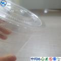 Natural Clear Thermoformed PLA Cup Finished Products