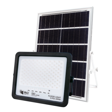 Réverbère solaire avec niveau étanche IP67