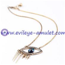 Evil Eye Pendant Charm Necklace