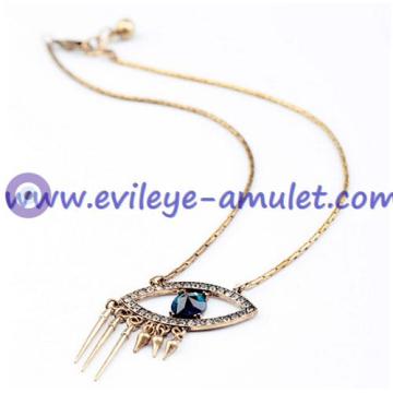 Evil Eye Pendant Charm Necklace