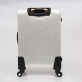 Travel trolley luggage PU suitcase cosmetic bag