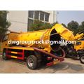 Dongfeng Sewage Suction Truck With Vacuum Pump