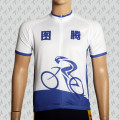 Sport Radfahren Jersey, Team Wear mit kurzen Ärmeln