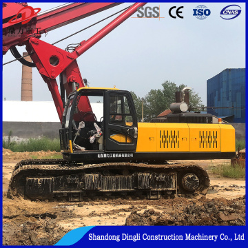 DR-150 bore pilemachine piling driver for road construction