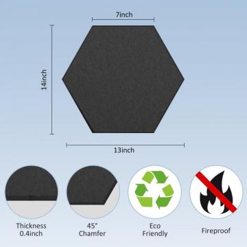 Painel de tijolos acústicos de tecido de poliéster 100%