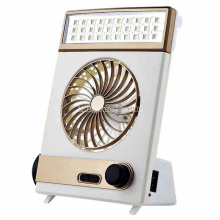 Mini ventilateur rechargeable, ventilateur multifonctionnel LED