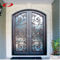 Double Wrought Iron Doors