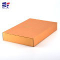 Book shape gold  paper cosmetic packaging box