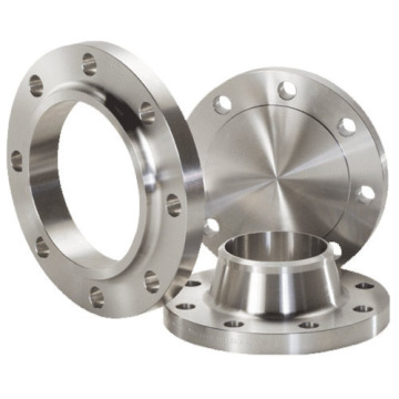 Flange de válvula e flange de tubulação