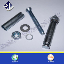 Anchor Bolt with Blue Zinc Surface