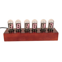 Wooden Digital Clock with Seconds