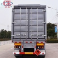 Container Type Cargo Semi Box Trailer