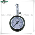 Dial Metal Tire Gauge Dial medidor de pressão dos pneus com válvula de liberação de ar