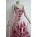 Pink ballroom dresses  plus size for girls