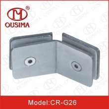 Square Glass to Glass Bathroom Fixing Clamp (CR-G26)