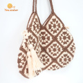 Handmade Women Shoulder Macrame Crochet Bags Handbags