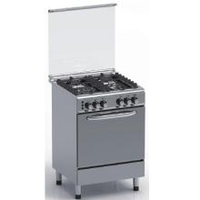 Freestanding Electric Oven with Four Gas Burner Stove