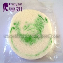 Multicolor PVA Face Sponge