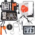 Risen professional earthquake disaster survival kit,outdoor survival gear tool