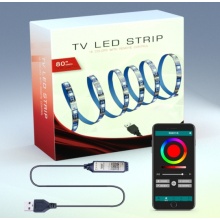 TV LED STRIP 5050 tableau noir 5V30 lumière bluetooth