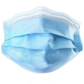 Non-woven disposable plane face mask