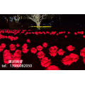 Outdoor Landscape Silica Gel  Rose Light