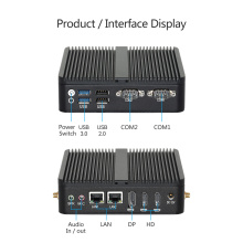 Fanless Core i3 i5 Industrial Mini PC