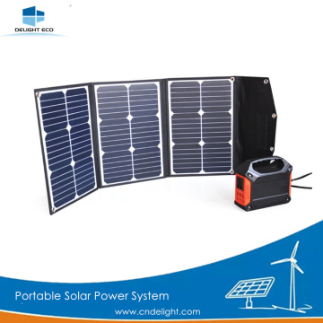 DELIGHT DE-PS 60W Portable Solar Power System Home