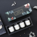 Black Paper Packaging Luxury Gift Candle Box