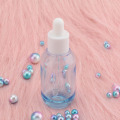 Garrafa de óleo essencial 15ml azul / squeeze frasco conta-gotas