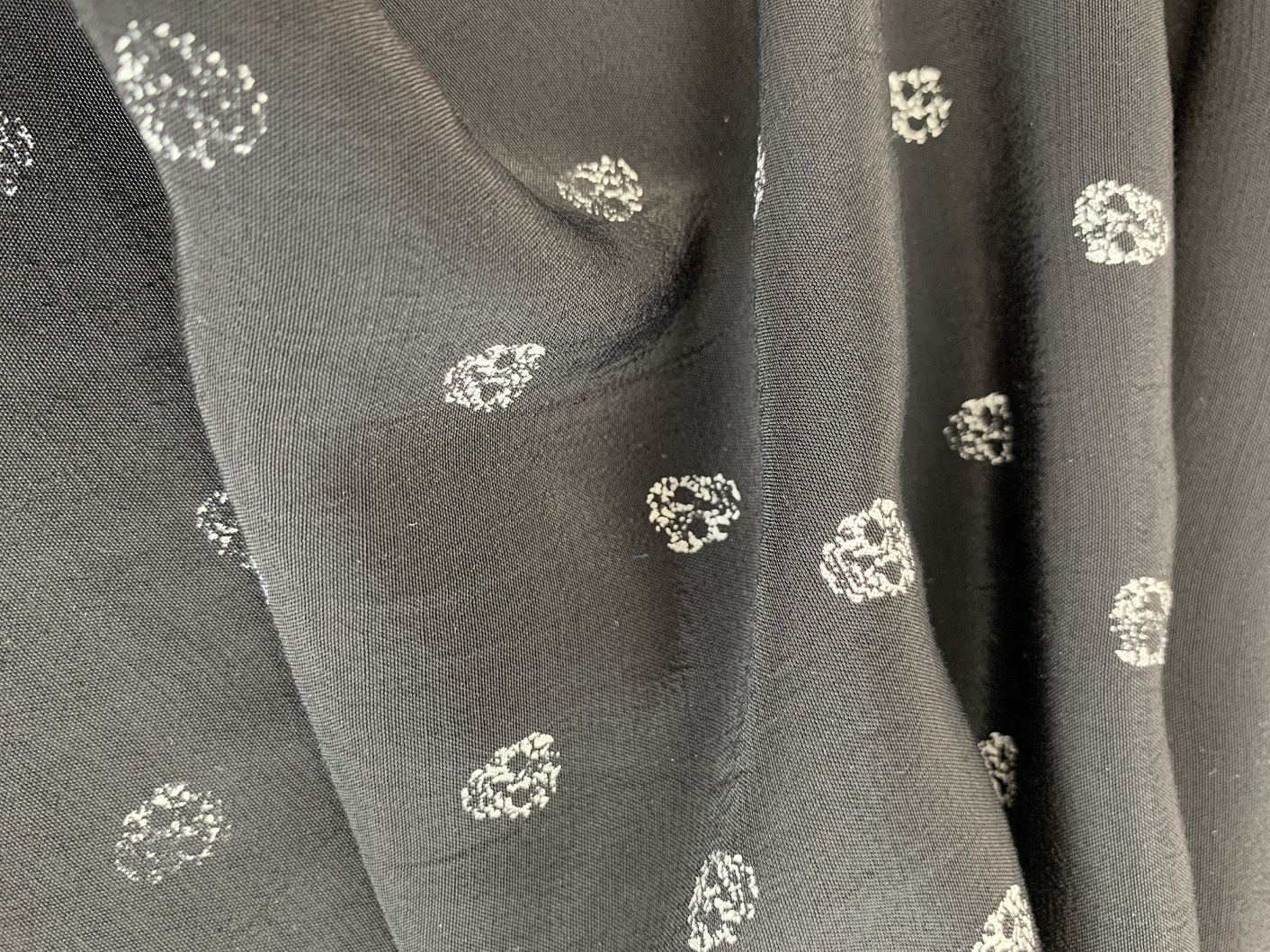 Fuli crepe print fabric