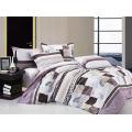 Pigmento impreso sábana duvet Cover Set