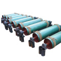 HDPE Transportador Roller / Plastic Roller / Nylon Roller Diâmetro 89-159mm Preto Verde Vermelho Azul